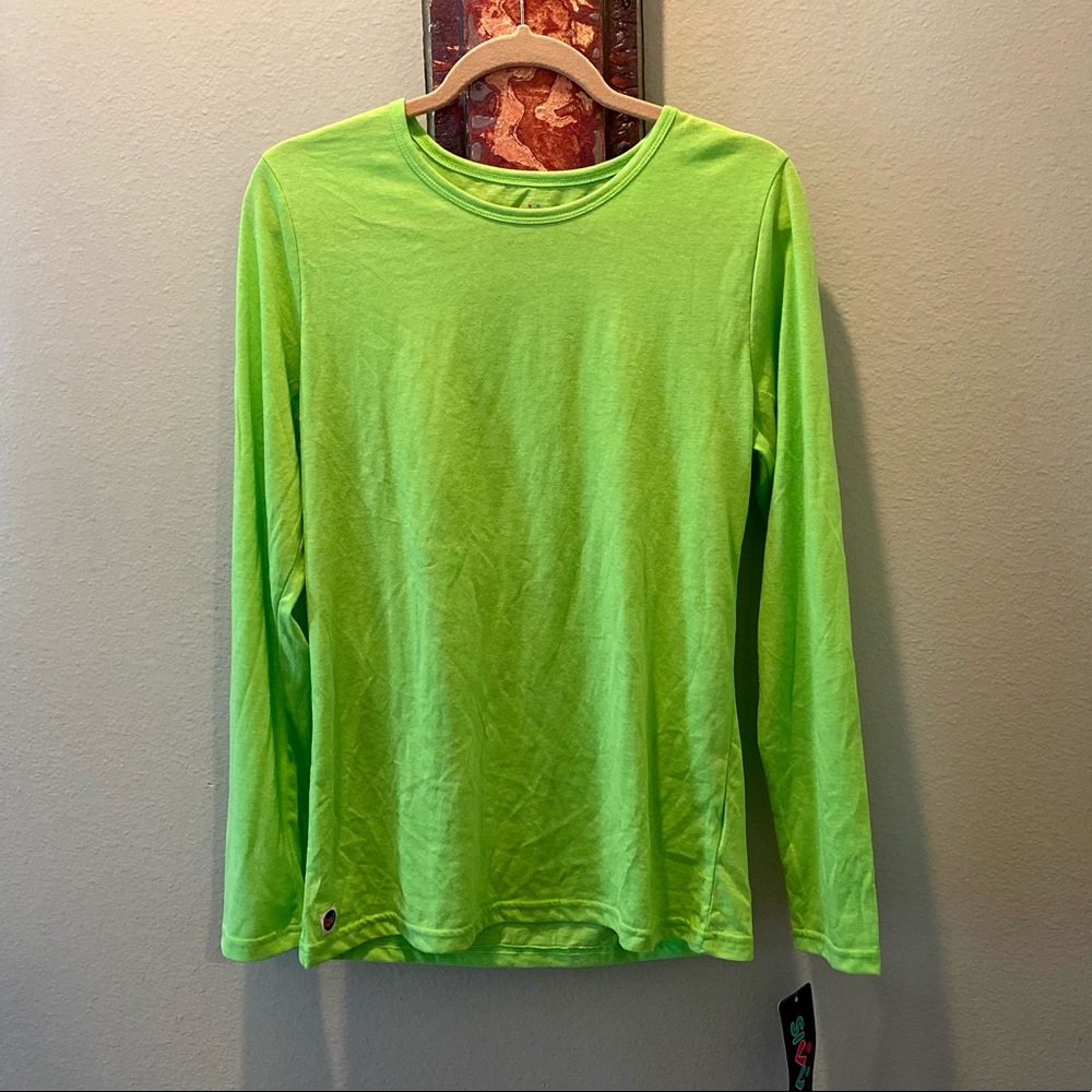 🩺 Sivvan Neon Green UnderScrub Long Sleeve Tee